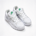 Nike Air Max Fusion White/Green | Retro 90s Chunky Sneakers | Max Air Cushioning | Breathable Mesh & Leather | Unisex | Lightweight & Comfortable