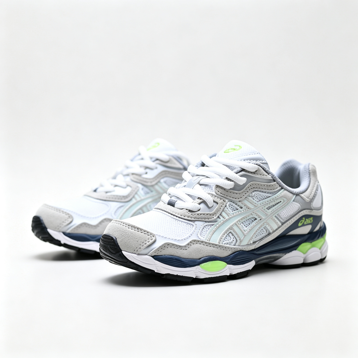 Asics Gel-Nimbus 9 | Sheet Rock/Lime Green + Retro Y2K Design + GEL Cushioning Unisex Lifestyle Sneakers 2026 Vintage Runner Revival