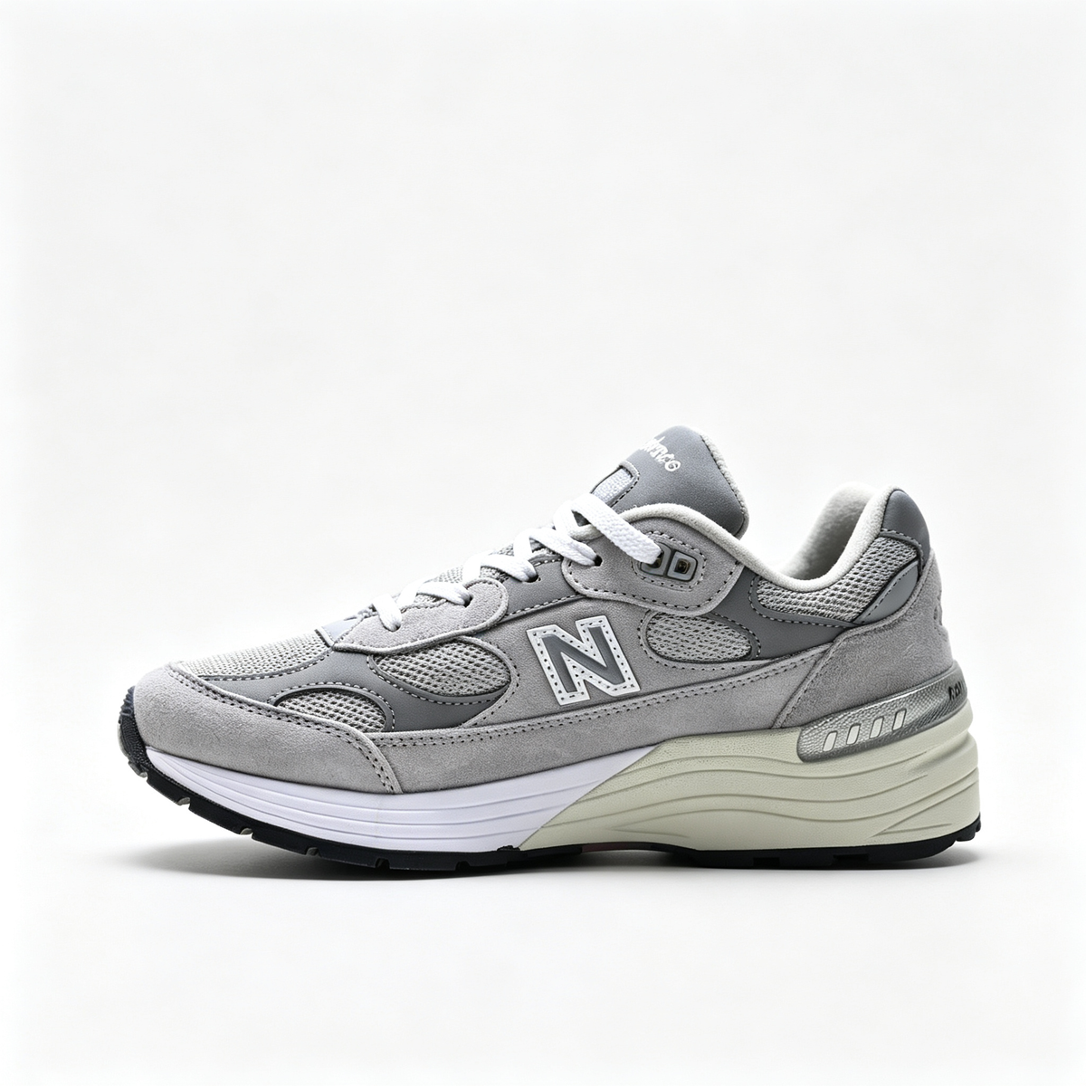 New Balance 992 'Classic Grey' | Premium Suede & Mesh + ABZORB Cushioning + Made in USA, Unisex Lifestyle Sneakers, Iconic Retro Runner & Steve Jobs Style Dad Shoes