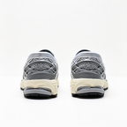 New Balance 1906L Silver Metallic Black Loafers – Unisex Mesh Slip-On Sneakers with N-ergy Cushioning