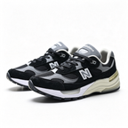 New Balance 992 'Black Grey' | Premium Suede & Mesh + ABZORB Cushioning + Made in USA, Men's & Women's Lifestyle Sneakers, Classic Retro Runner & Streetwear Essential