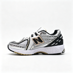 New Balance 1906R White Black Gold Sneakers – Unisex Mesh Retro Running Shoes with N-ERGY Cushioning