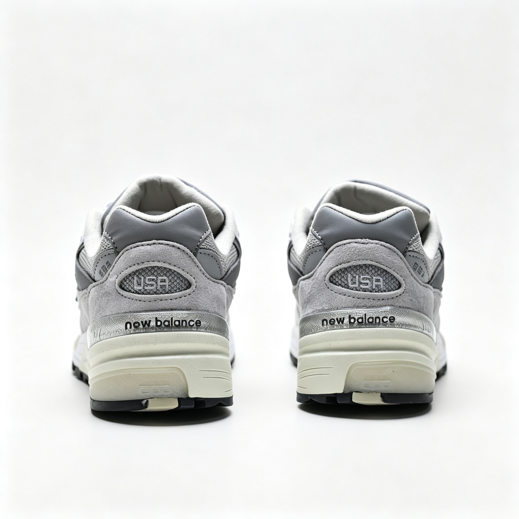 New Balance 992 'Classic Grey' | Premium Suede & Mesh + ABZORB Cushioning + Made in USA, Unisex Lifestyle Sneakers, Iconic Retro Runner & Steve Jobs Style Dad Shoes