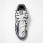New Balance 1906A Silver Grey & Navy Blue Sneakers | Retro Y2K Dad Shoes | ABZORB + N-ERGY Cushioning | Unisex | Breathable Mesh & Synthetic Leather | Lightweight & Stable