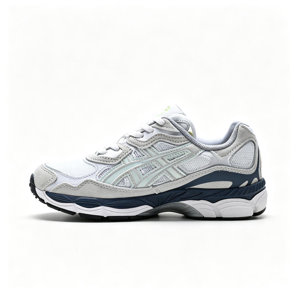 Asics Gel-Nimbus 9 | Sheet Rock/Lime Green + Retro Y2K Design + GEL Cushioning Unisex Lifestyle Sneakers 2026 Vintage Runner Revival