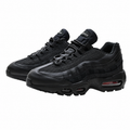 Nike Air Max 95 Triple Black Sneakers – Men’s Black Mesh & Synthetic Leather Air Cushion Shoes