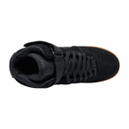 Nike Air Force 1 Mid 07 Suede Black Gum Sole | Men's Mid-Top Sneakers | All-Black Nubuck Leather Casual Shoes | Classic AF1 Gum Bottom Streetwear Shoes