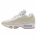 Levi's x Nike Air Max 95 "White and Ecru" Denim | Big Bubble Gum Sole Sneakers | Limited Edition Collaboration Men's Shoes (HM4743-100)