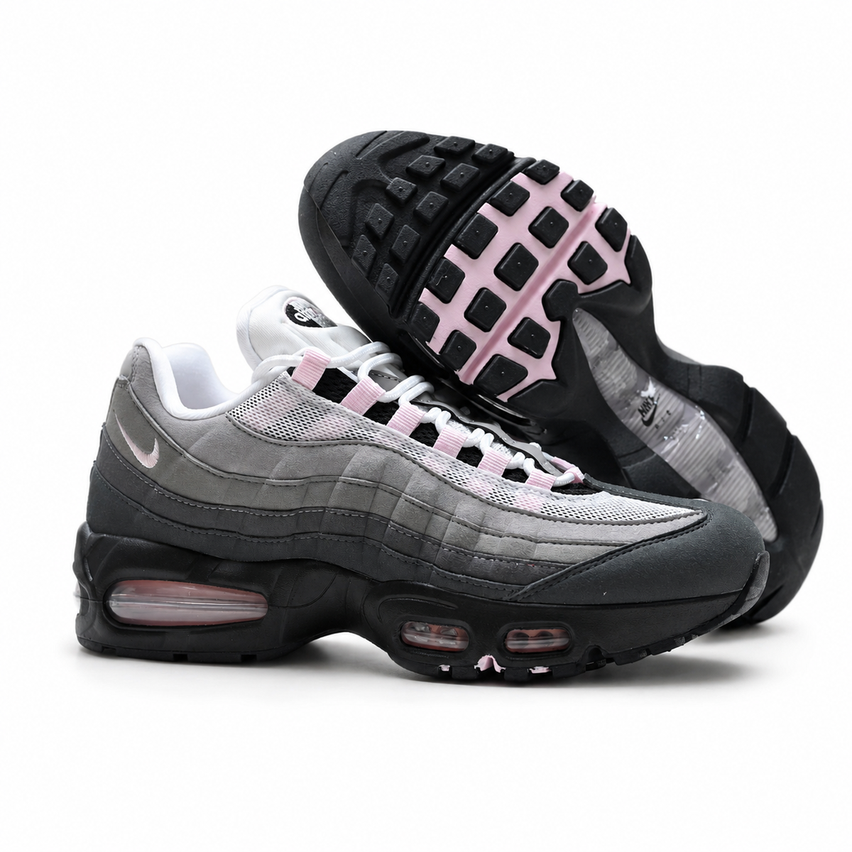 Levi's x Nike Air Max 95 "White and Ecru" Denim | Big Bubble Gum Sole Sneakers | Limited Edition Collaboration Men's Shoes (HM4743-100)