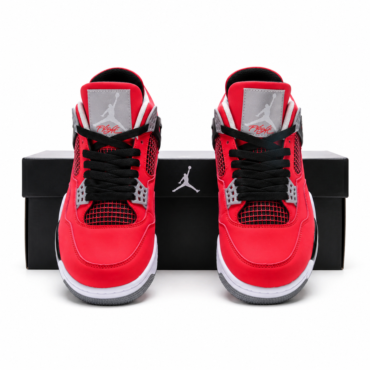 Air Jordan 4 Retro 'Red Cement' | Red Suede + Black & Grey Accents + Visible Air Unit, Men's Basketball & Lifestyle Sneakers, Iconic Streetwear & Premium Cushioning