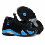 Air Jordan 14 Retro 'Game Royal' | Black Suede + Game Royal Blue Accents + Ferrari-Inspired Design, Men's Basketball & Lifestyle Sneakers, Iconic Performance & Sleek Aesthetics