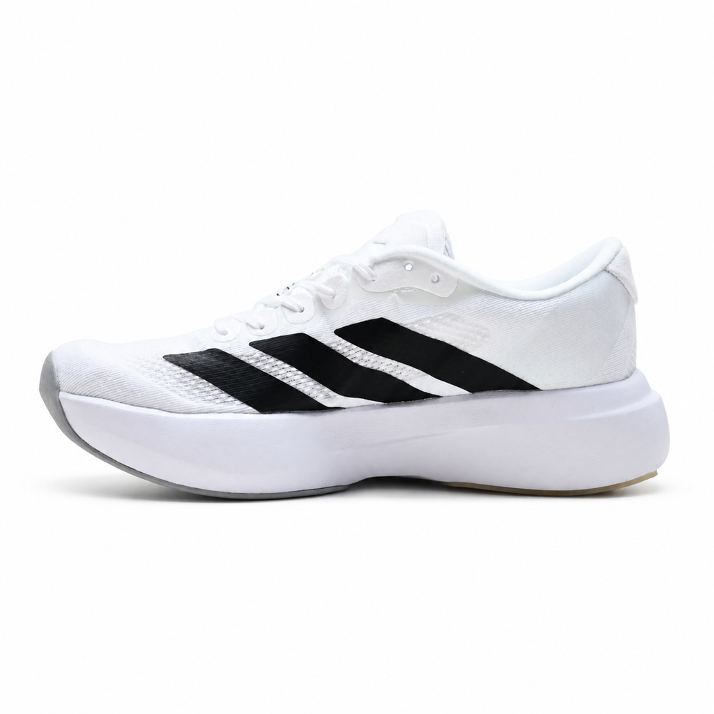 Adidas Adizero Evo SL | Cloud White/Core Black + Lightstrike Pro Foam + Continental Outsole, Lightweight Performance Running Shoes, 2026 Marathon Training Essential