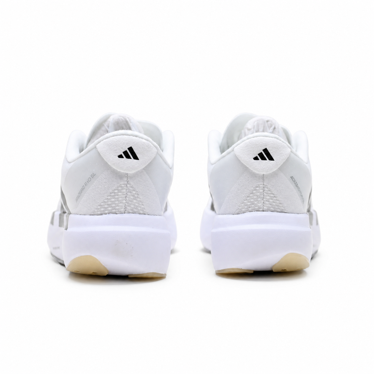 Adidas Adizero Evo SL | Cloud White/Core Black + Lightstrike Pro Foam + Continental Outsole, Lightweight Performance Running Shoes, 2026 Marathon Training Essential