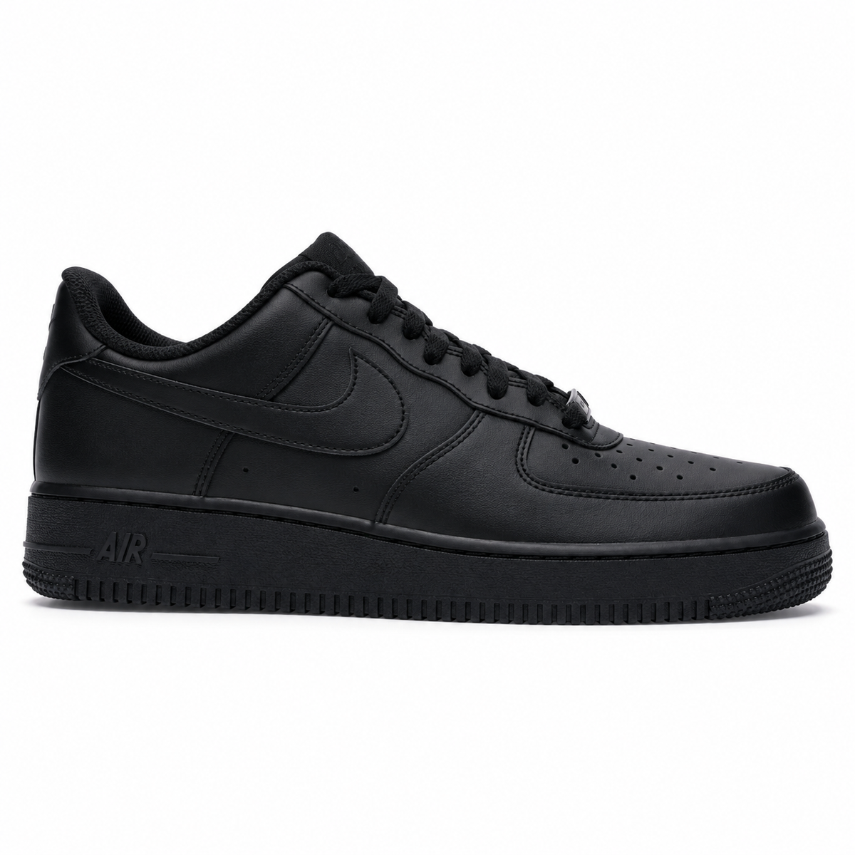 Nike Air Force 1 Low '07 | Triple White Leather + Classic Swoosh + Padded Collar, Unisex Lifestyle Sneakers, Essential Streetwear & All-Day Comfort