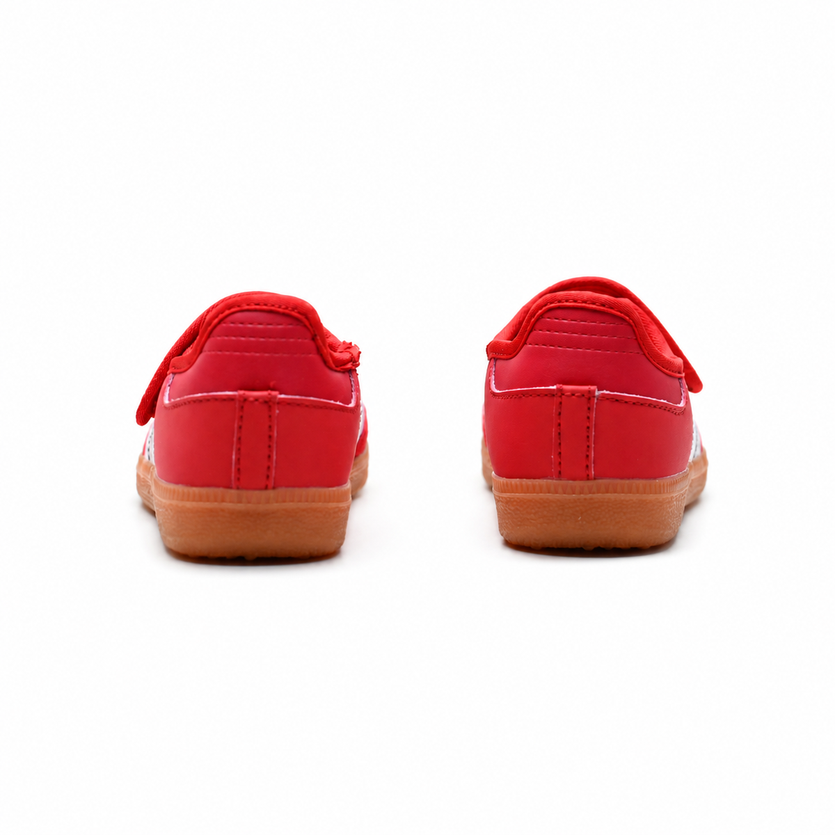 Adidas Originals Samba Jane W JQ6446 | Red Mary Jane style with Velcro straps, gum soles, and the iconic Three Stripes; a retro women's sneaker—a hit for Spring/Summer 2025.