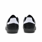 Adidas Originals Samba OG Black and White German Trainer Shoes with Gold-Stamped Logo and Gum Sole Unisex Retro Sneakers