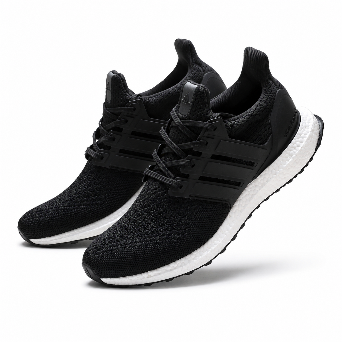 Adidas Ultra Boost 1.0 | Classic black/white/all-black colorway + Boost midsole + Primeknit weave unisex running shoe a retro sports bestseller