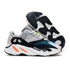 adidas Yeezy Boost 700 Wave Runner Sneakers – Grey Black Blue Orange Chunky Shoes