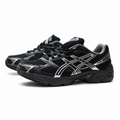 ASICS GEL-1130 Black Pure Silver Retro Running Sneakers – Unisex Mesh GEL Cushioned Shoes