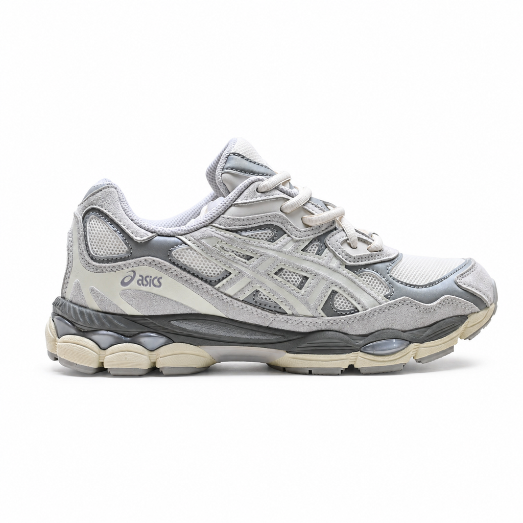 Asics Gel-Nimbus 9 | Sheet Rock/Pure Silver + Retro Y2K Design + GEL Cushioning, Unisex Lifestyle Sneakers, 2026 Vintage Runner Revival