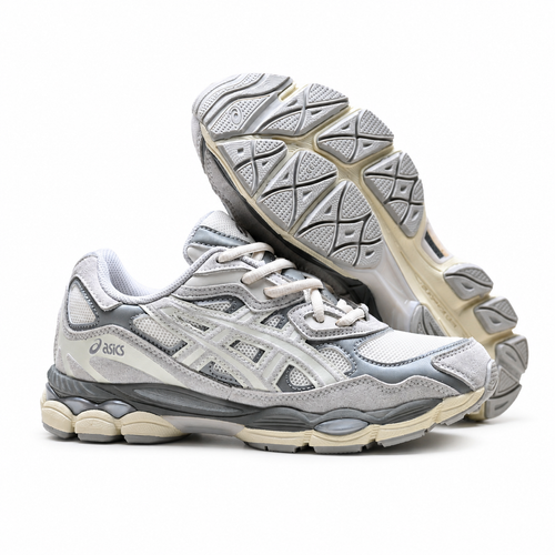 Asics Gel-Nimbus 9 | Sheet Rock/Pure Silver + Retro Y2K Design + GEL Cushioning, Unisex Lifestyle Sneakers, 2026 Vintage Runner Revival