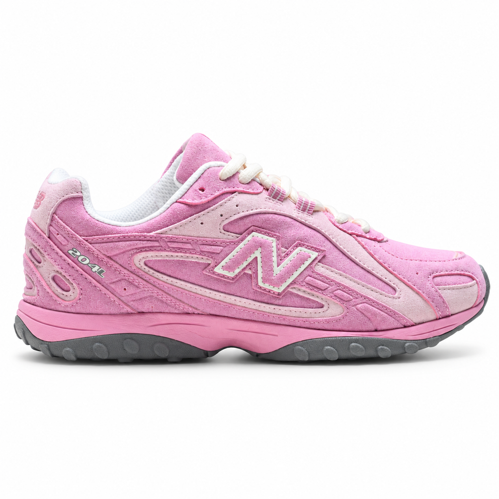 New Balance 204L "Pastel Pink" Sneakers U204LMMD | Suede Low-Profile Retro Shoes | Women & Men