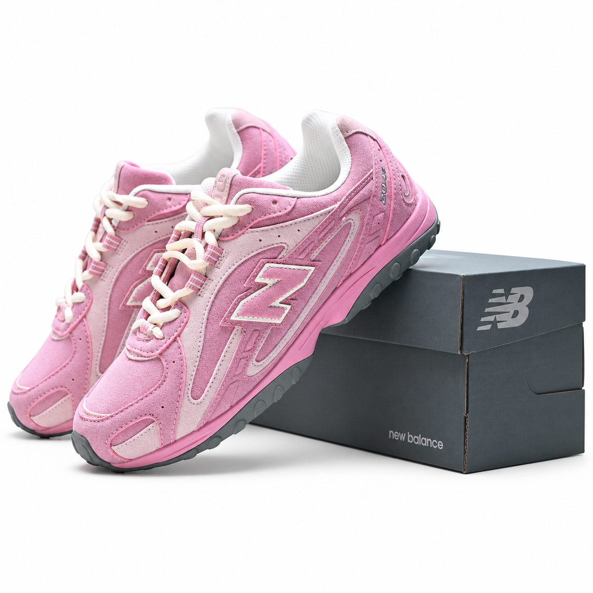 New Balance 204L "Pastel Pink" Sneakers U204LMMD | Suede Low-Profile Retro Shoes | Women & Men