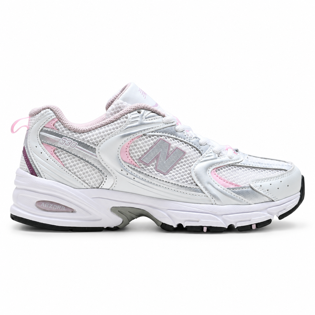 New Balance 530 "White Pink Silver" Sneakers MR530SGC | ABZORB Retro Chunky Shoes | Unisex