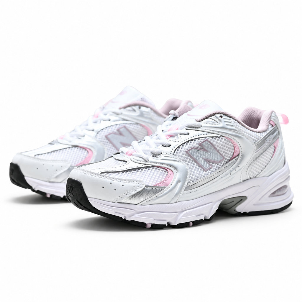 New Balance 530 "White Pink Silver" Sneakers MR530SGC | ABZORB Retro Chunky Shoes | Unisex