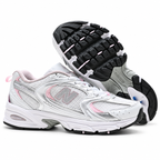 New Balance 530 "White Pink Silver" Sneakers MR530SGC | ABZORB Retro Chunky Shoes | Unisex