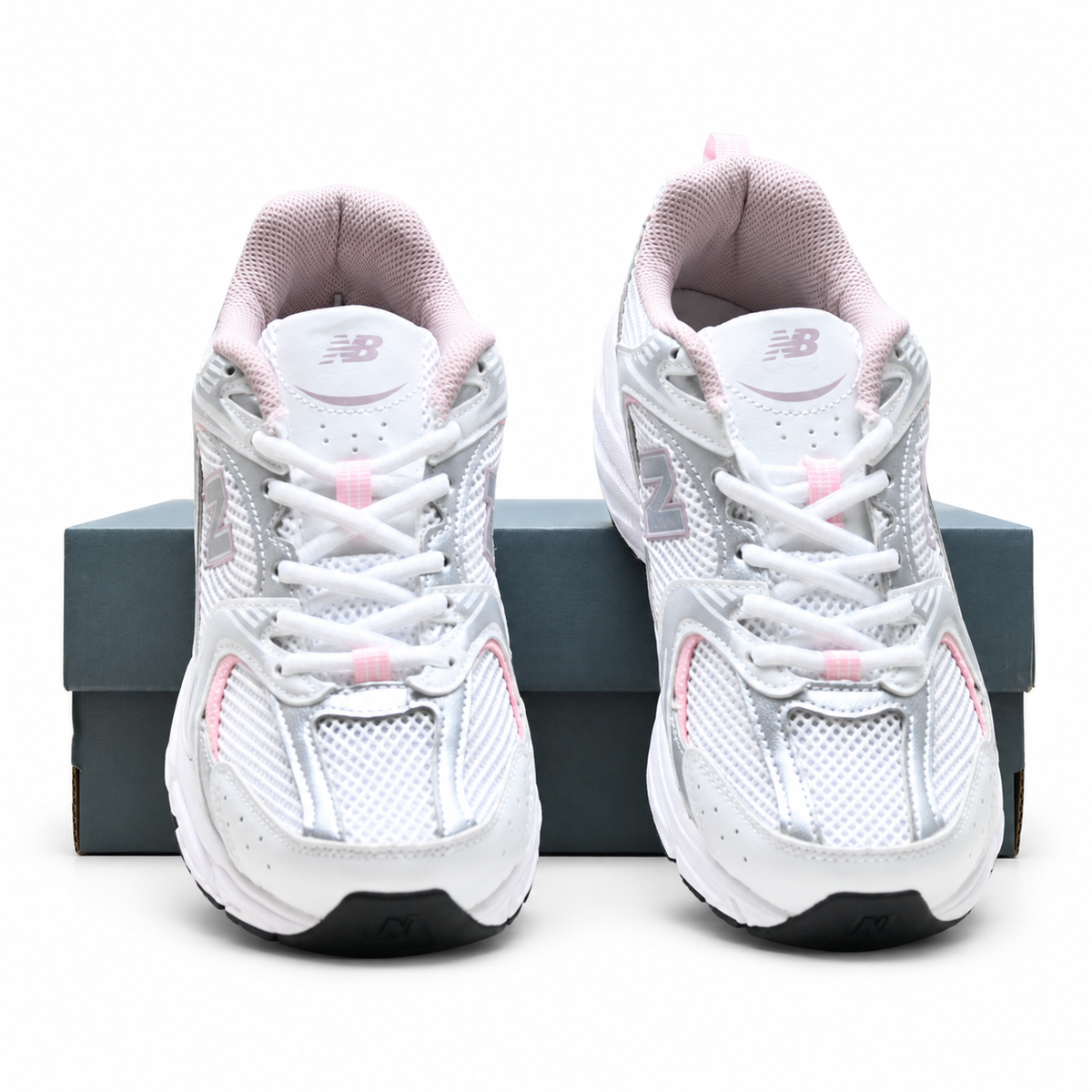 New Balance 530 "White Pink Silver" Sneakers MR530SGC | ABZORB Retro Chunky Shoes | Unisex