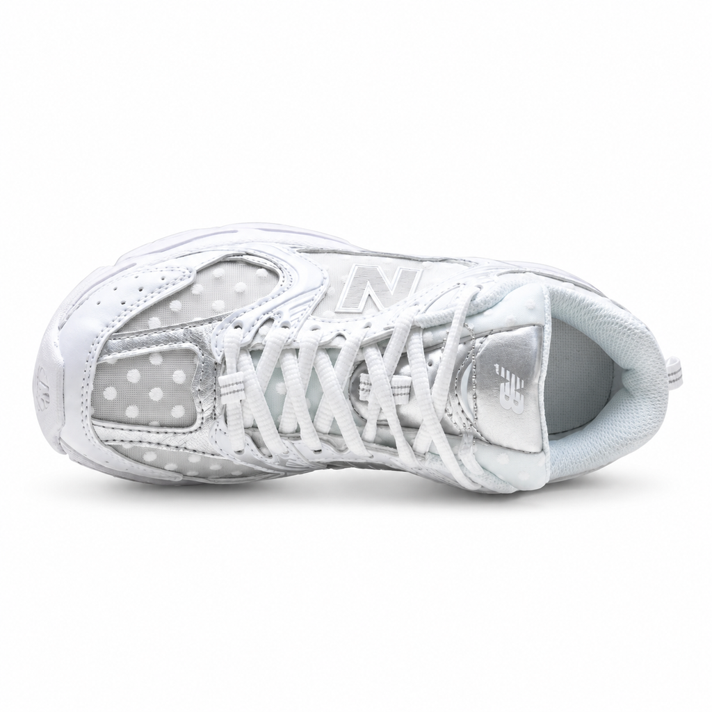 New Balance 530 'Silver Grey' | Mesh & Suede Upper + ABZORB Cushioning + Retro Runner Style, Unisex Lifestyle Sneakers, Breathable & Lightweight Walking Shoes