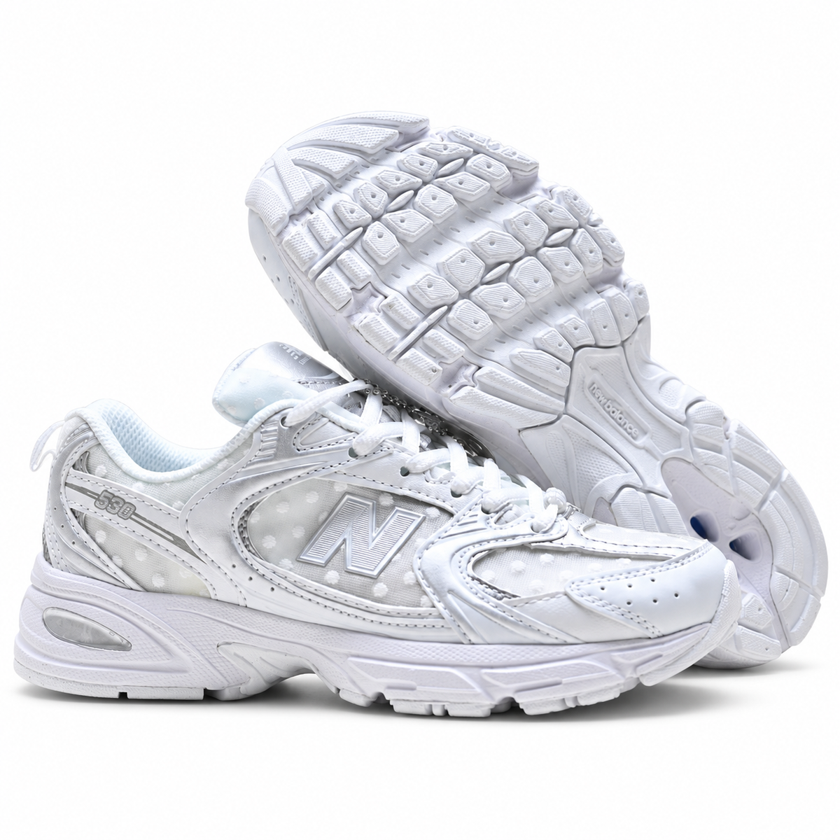 New Balance 530 'Silver Grey' | Mesh & Suede Upper + ABZORB Cushioning + Retro Runner Style, Unisex Lifestyle Sneakers, Breathable & Lightweight Walking Shoes