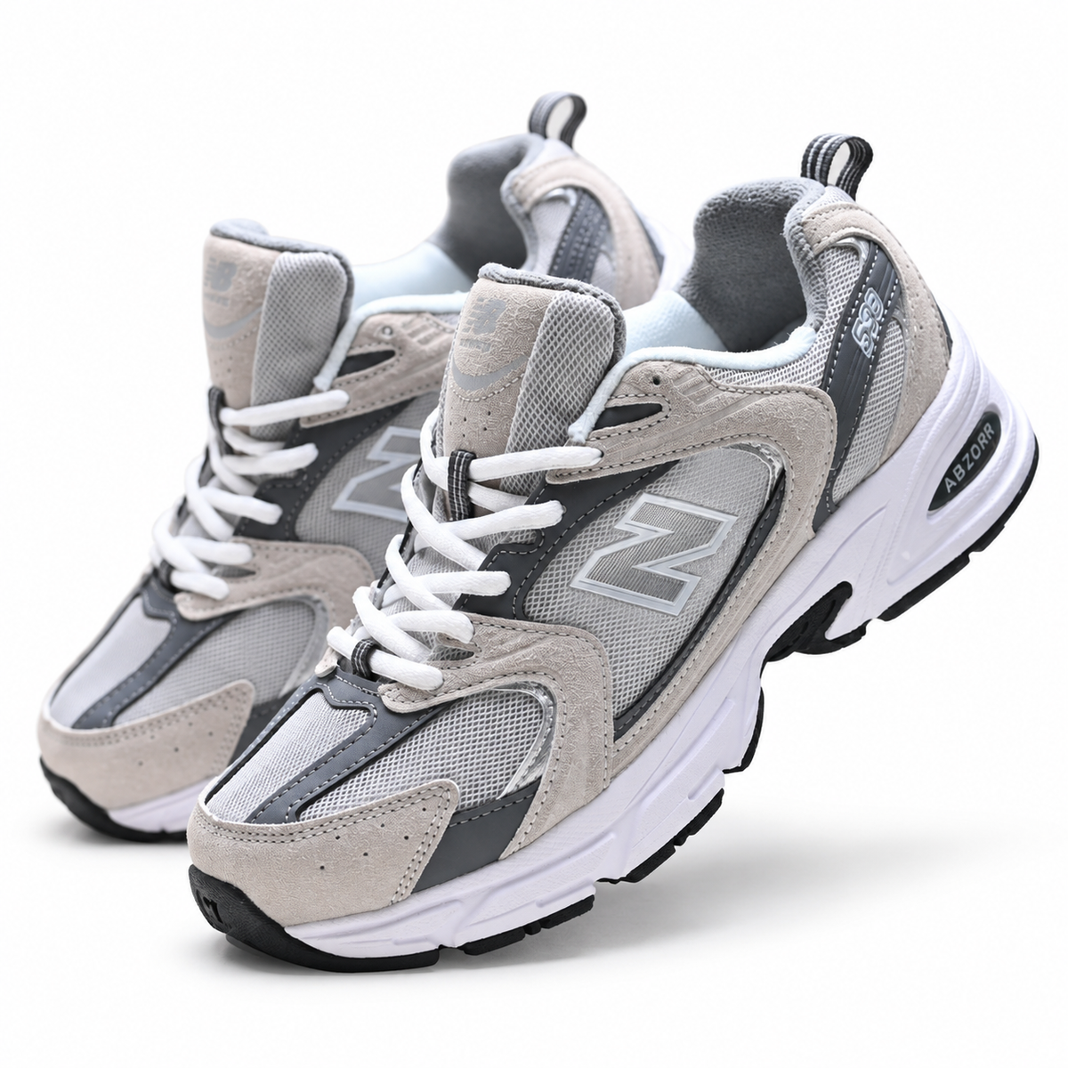 New Balance 530 'Silver Grey' | Mesh & Suede Upper + ABZORB Cushioning + Retro Runner Style, Unisex Lifestyle Sneakers, Breathable & Lightweight Walking Shoes