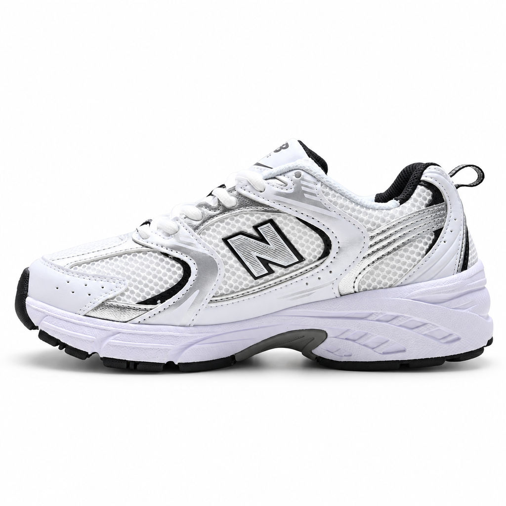 New Balance 530 'White Silver' | Mesh & Synthetic Upper + ABZORB Cushioning + Y2K Retro Runner, Unisex Lifestyle Sneakers, Breathable Walking Shoes & Streetwear Essential