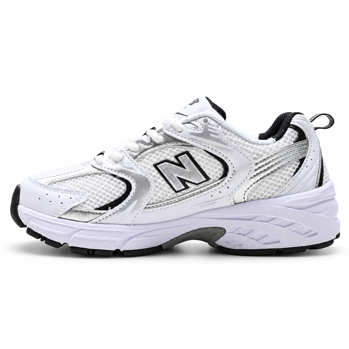 New Balance 530 'White Silver' | Mesh & Synthetic Upper + ABZORB Cushioning + Y2K Retro Runner, Unisex Lifestyle Sneakers, Breathable Walking Shoes & Streetwear Essential