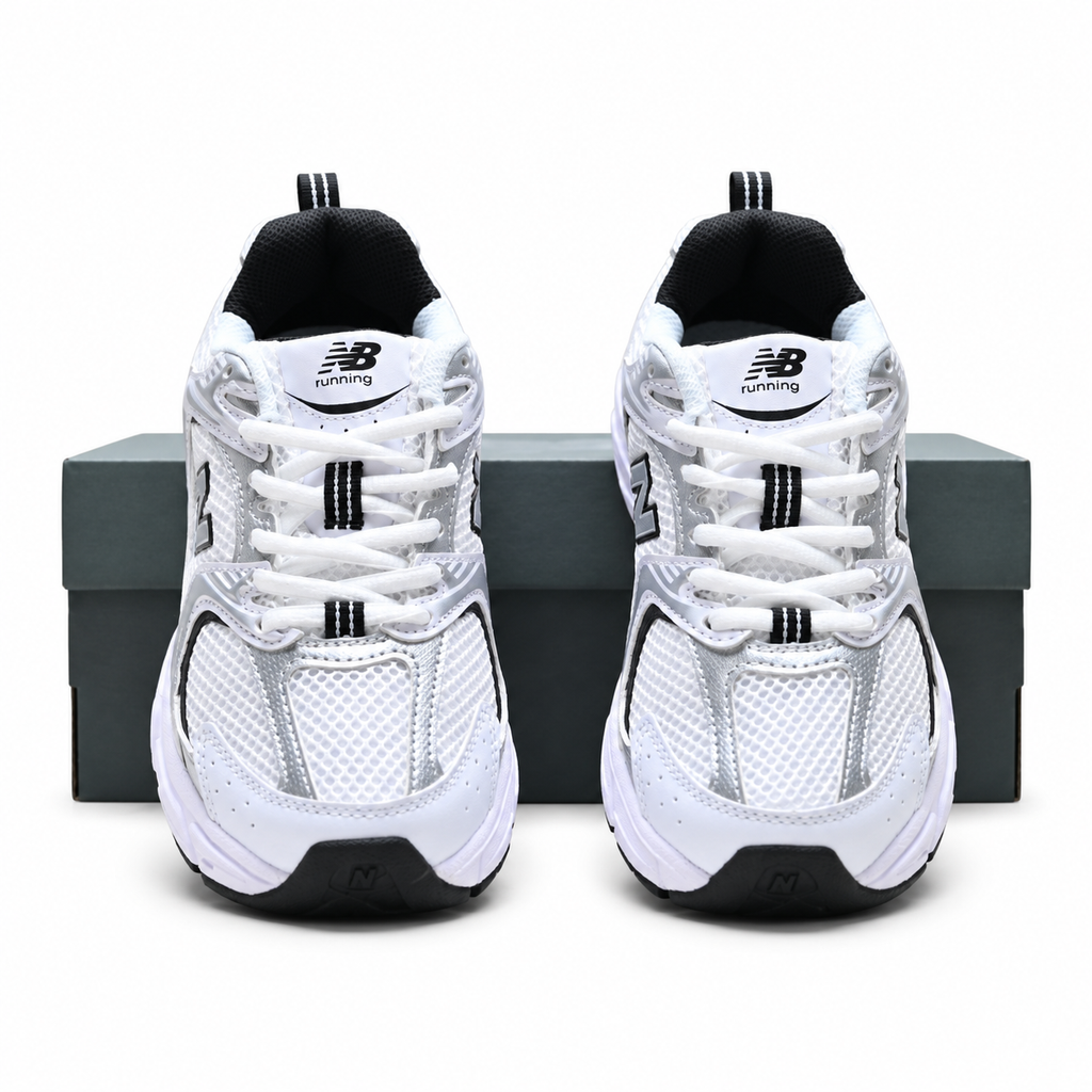 New Balance 530 'White Silver' | Mesh & Synthetic Upper + ABZORB Cushioning + Y2K Retro Runner, Unisex Lifestyle Sneakers, Breathable Walking Shoes & Streetwear Essential