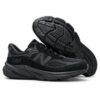 New Balance 990v6 'Black' | Triple Black Suede & Mesh + FuelCell Cushioning + Made in USA, Premium Men's & Women's Lifestyle Sneakers, All-Black Dad Shoes & Running Heritage