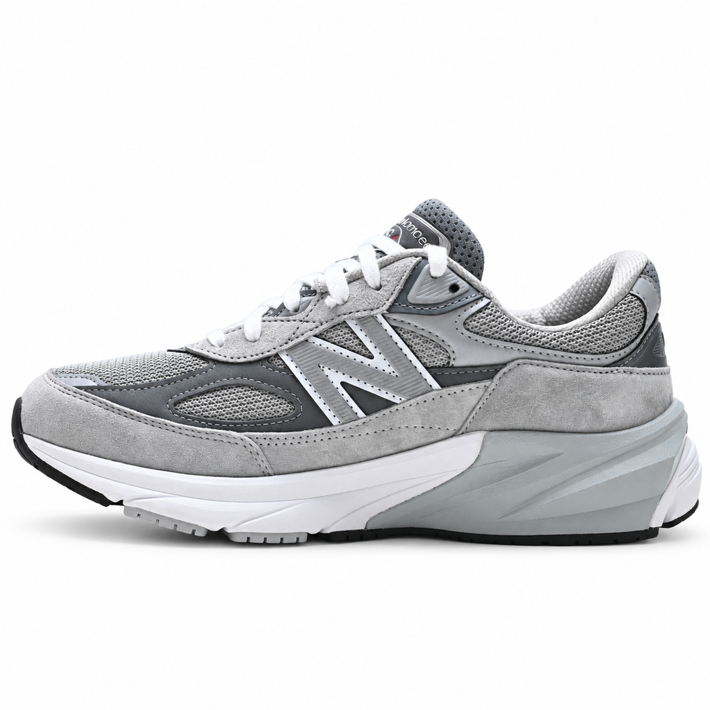 New Balance 990v6 'Grey' | Grey Suede & Mesh + FuelCell Cushioning + Made in USA, Premium Men's & Women's Lifestyle Sneakers, Classic Dad Shoes & High-Performance Runner