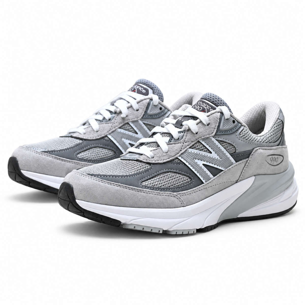 New Balance 990v6 'Grey' | Grey Suede & Mesh + FuelCell Cushioning + Made in USA, Premium Men's & Women's Lifestyle Sneakers, Classic Dad Shoes & High-Performance Runner