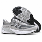 New Balance 990v6 'Grey' | Grey Suede & Mesh + FuelCell Cushioning + Made in USA, Premium Men's & Women's Lifestyle Sneakers, Classic Dad Shoes & High-Performance Runner