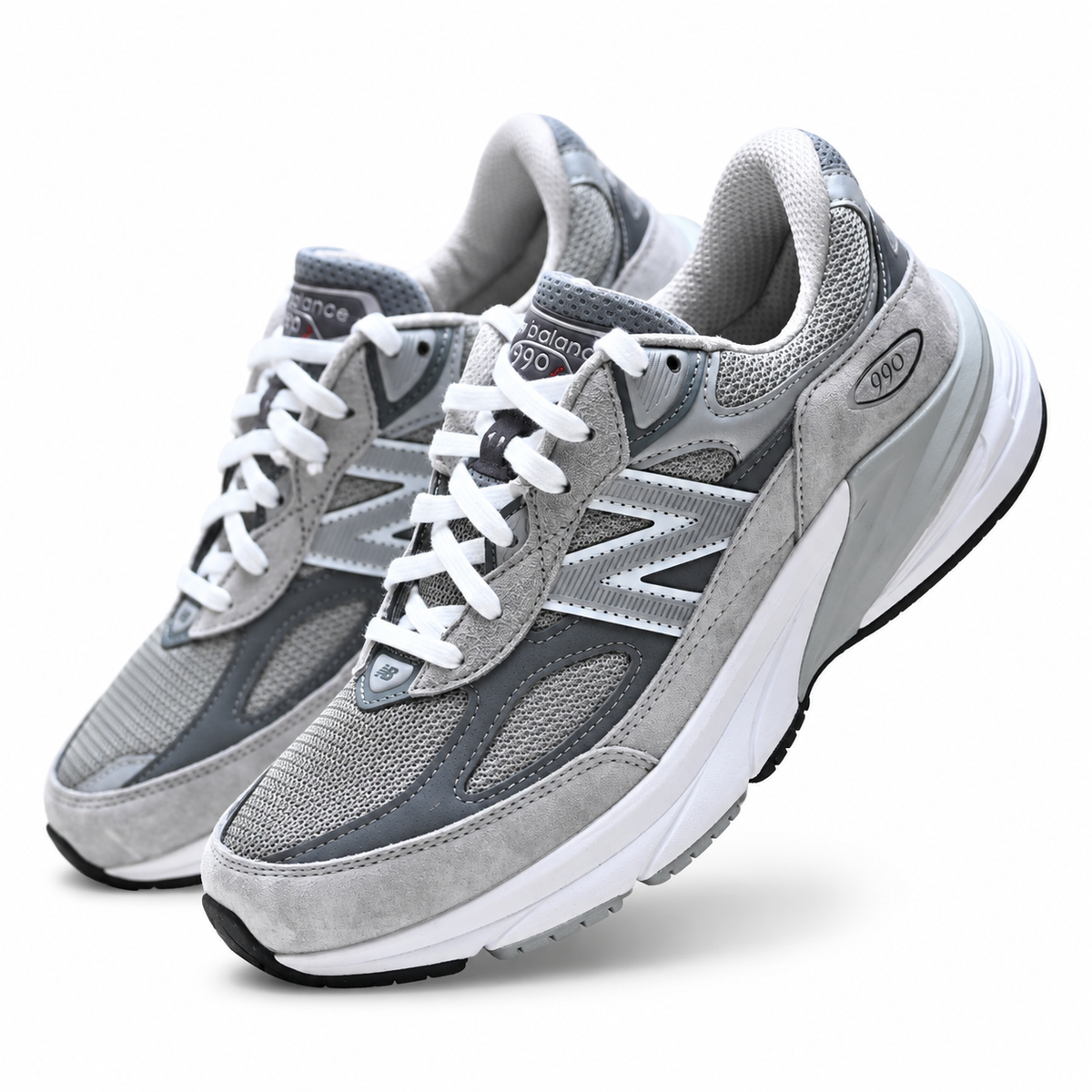 New Balance 990v6 'Grey' | Grey Suede & Mesh + FuelCell Cushioning + Made in USA, Premium Men's & Women's Lifestyle Sneakers, Classic Dad Shoes & High-Performance Runner