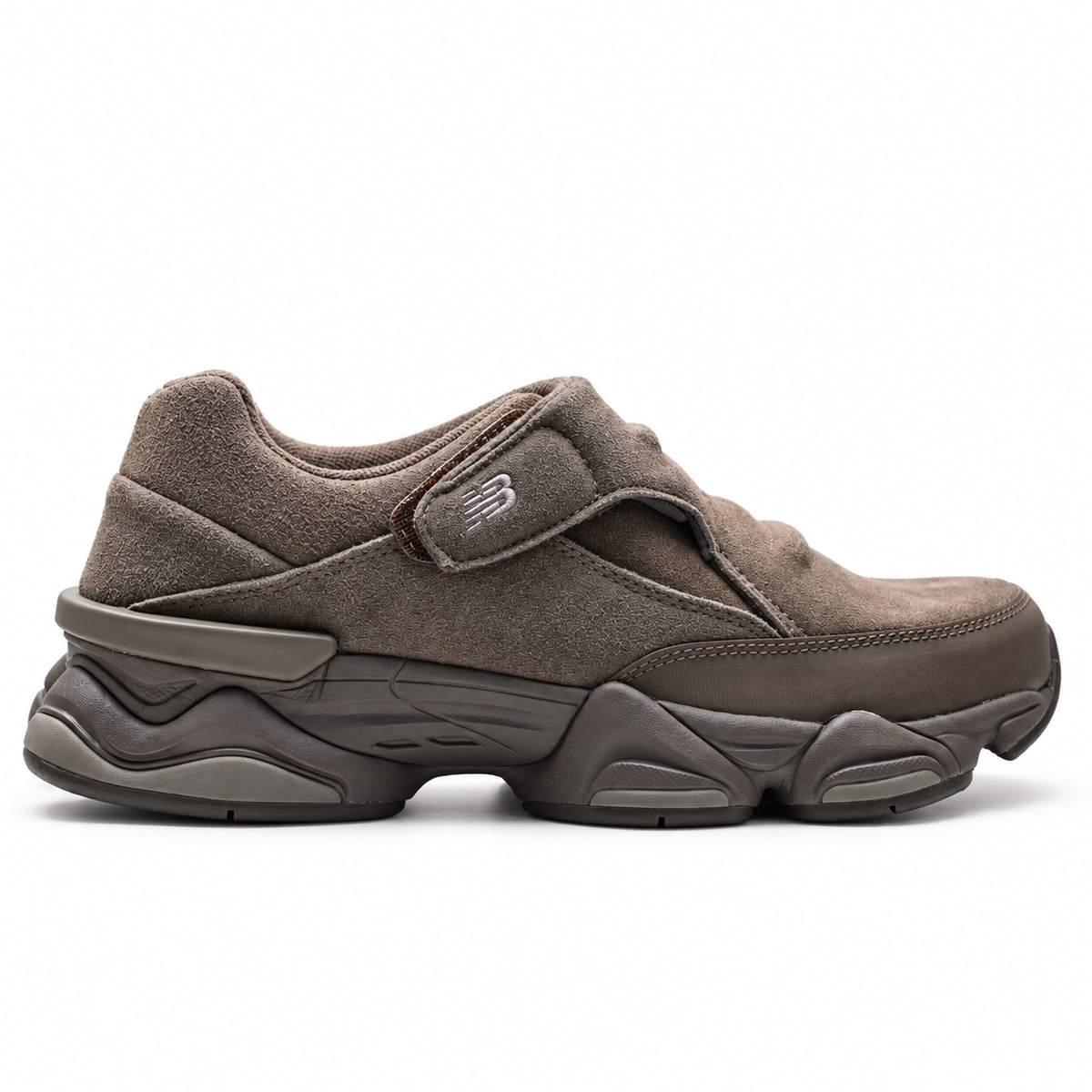 New Balance 9060 Slip-On "Brown Suede" | Sculptural Chunky Sneakers | No-Lace High-Top | Unisex