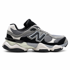 New Balance 9060 Grey Black White Sneakers – Unisex Suede Mesh Chunky Lifestyle Shoes