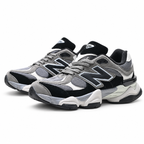 New Balance 9060 Grey Black White Sneakers – Unisex Suede Mesh Chunky Lifestyle Shoes