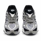 New Balance 9060 Grey Black White Sneakers – Unisex Suede Mesh Chunky Lifestyle Shoes