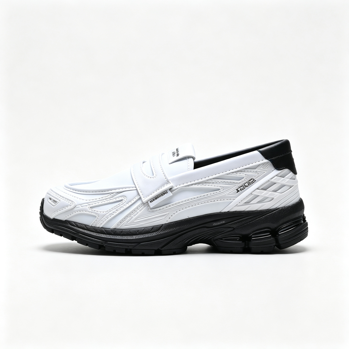 New Balance 1906R Slip-On 'White Black' | Laceless Mule Style + N-ergy Cushioning + Reflective Details, Unisex Lifestyle Sneakers, Easy-On Retro Runner & Y2K Fashion Shoes