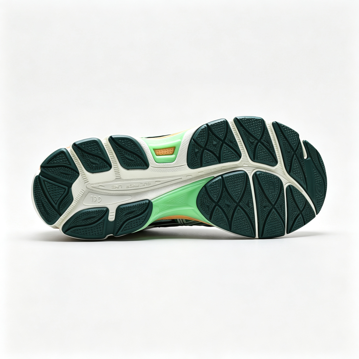 ASICS Gel-Cumulus 16 | Retro green and pink color blocking + GEL cushioning + breathable mesh upper unisex Y2K platform sneakers a must-have item for spring and summer trends
