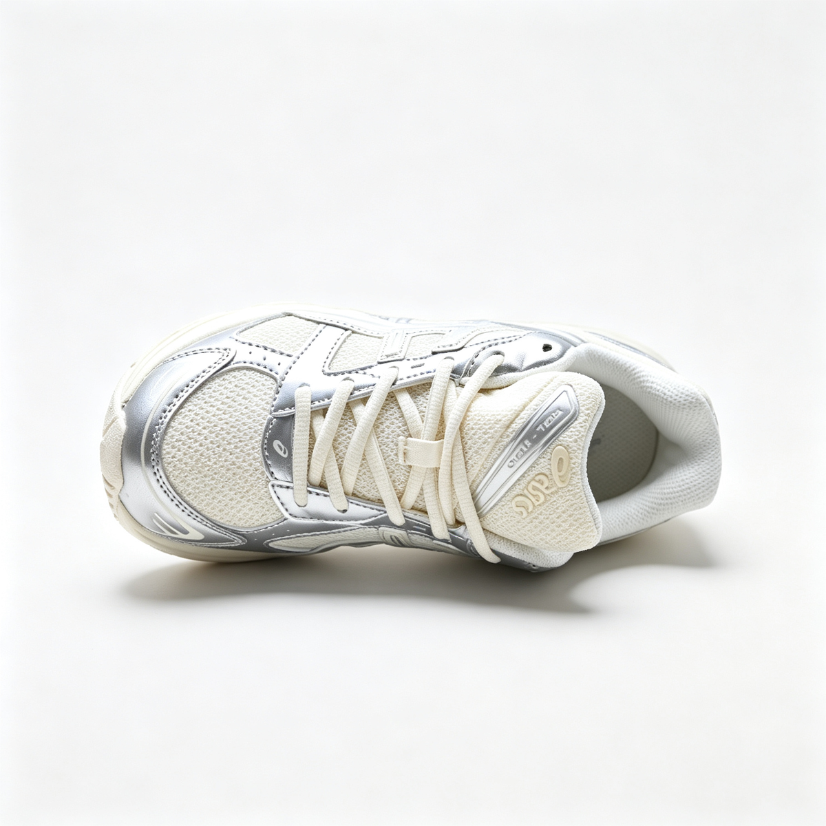 ASICS GEL-1130 Cream Pure Silver Women's Sneakers – Retro Running Shoes with GEL Cushioning