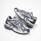 New Balance 1906A Silver Grey & Navy Blue Sneakers | Retro Y2K Dad Shoes | ABZORB + N-ERGY Cushioning | Unisex | Breathable Mesh & Synthetic Leather | Lightweight & Stable